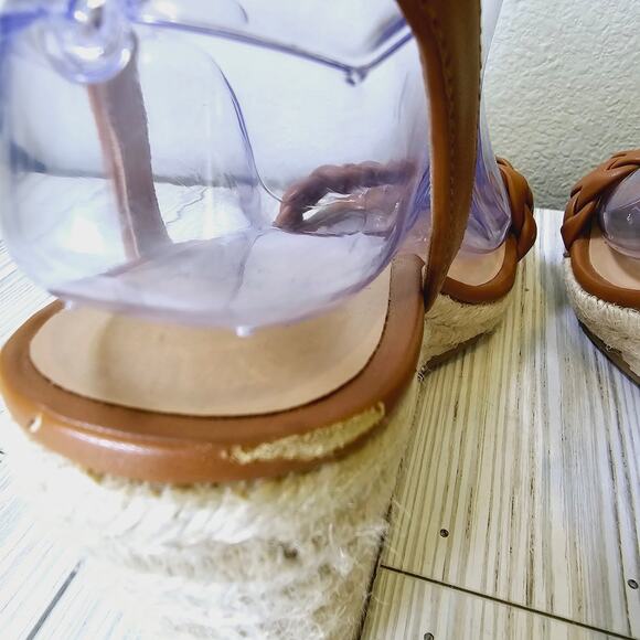 A New Day Women's Espadrille Wedge Heels Sandals Memory Foam Insoles- Women's 7 - Picture 7 of 8